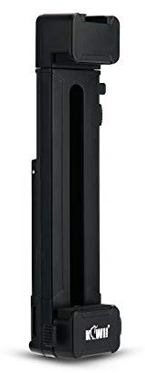 KIWIFOTOS 2IN1 Phone Tripod Mount Adaptor/Tablet Tripod Mount Clip - Desk phone Stand Holder with 1/4 Screw & Cold Shoe for Nintendo Switch iPad iPhone Huawei & All Phones Tablets