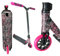 Root Industries R-Type Stunt-Scooter H= 82,5mm Park Trick Tret Roller + Fantic26 Sticker (Pink Schwarz Weiss Splatter)
