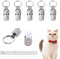 Lot de 6 étiquettes d'identification personnalisées pour chien et chat, Mini anti-perte, Étiquette d'identification anti-perte pour chien et chat pour collier de chien et chat