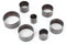 Honiwu 7 Stücke Runde Leder Stanzwerkzeug,Lederhandwerk Stanzform Set,Runde Stanzer Puncher Werkzeug, DIY Cutter Stanzschablone 20mm 25mm 30mm 35mm 40mm 45mm 50mm