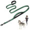 TSPRO Freihandleine Hund für Mittel bis Große Hunde, Verstellbar und Dauerhaft, mit Weichem Gepolstertem Griff und Metallschnalle (Taktisches Grün)