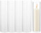 Beavorty Glass Candle Tubes Hurricane Candle Holder Sleeve, 4Pcs Clear Glass Cylindrical Candle Shade Windproof Candle Chimney Sleeves, Open Ended Candle Shade Cylinder Candle Holders