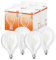 OSRAM Lampada a LED LED Star Globe 125 per base E27, forma del globo, FIL, 250 lumen, bianco caldo, 2700k, sostituzione per lampadine da 25 W convenzionali, non dimmerabile, 4 pacchetti