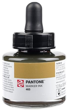 Talens | Pantone Marker-Tinte 30 ml 465 | Flüssige Tinte + Marker-Nachfüllung | Wasserbasierte, pigmentierte Tinte in 108 Pantone-Farben