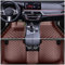 Auto Fußmatten für BMW 3 Series E90 E93 2008-2012 Allwetter Fussmatten Innenraum Zubehör Fussmatten,Kaffee