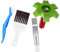 VIVIIHOO Kit Pulizia Asciugatrice- Spazzola Pulizia Filtro Asciugatrice, Pettine Radiatore, Set 4 Pezzi Spazzola per Pulire Asciugatrice e Alette Condizionatore, Pulisci Filtro e Bobina Frigorifero