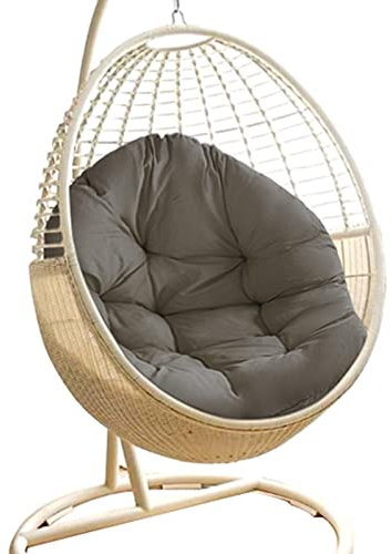 Samuliy Coussin De Chaise À Panier Suspendu Épais, Remplacement De Coussin De Chaise À Œufs Suspendu Lavable, Coussins De Siège De Chaise Doux Et Épais Et Confortables pour Intérieur Et Extérieur