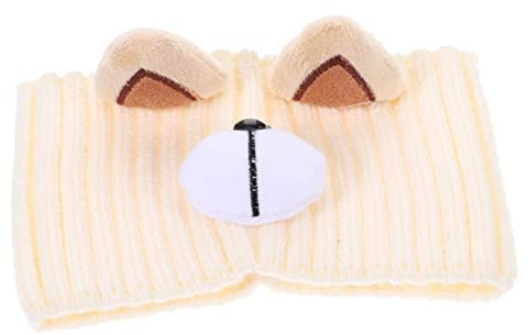SOESFOUFU Gestricktes Breites Stirnband Kopfpackungen Zum Waschen Des Gesichts Haargummis Für Mädchen Turbinen Für Damen Mädchen Stirnbänder Winterkopftuch Niedlich Haarschmuck Stricken Weiß