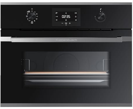 Küppersbusch CBP 6332.0 S3 K-Series.3 Pyrolyse Compact Pizza-Backofen Schwarz/Silver Chrome