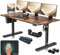 KESSER® Höhenverstellbarer Schreibtisch elektrisch 180cm x 80cm | Ergonomisch Steh-Sitz Schreibtisch | 3-Funktions-Memory Steuerung | Inkl. 360° Rollen & USB-Ladeanschluss Computertisch für Homeoffice