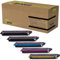 5er Set XL Toner Multipack ersetzt Brother TN-248XL für DCP-L 3515 3520 3527 3555 3560 HL-L 3215 3220 3240 8230 8240 MFC-L 3740 3760 8300 8340 8390 Patronen mit Chip, 2xschwarz, je 1xcyan magenta gelb