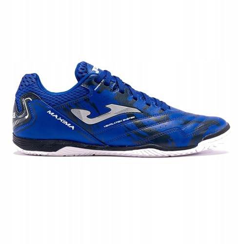 Joma Maxima 2404 IN MAXW2404IN, Men Indoor Football Trainers, Blue, 47 EU
