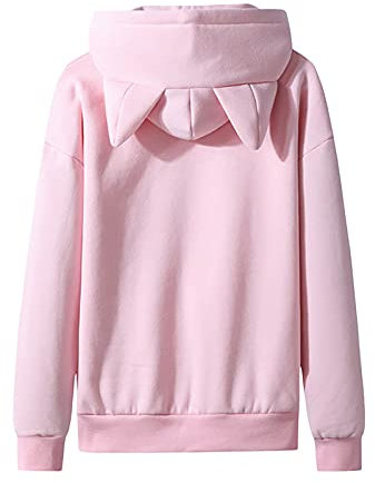 Herren Fleece Sweatshirt Oberteile Mit Katzenohren, Sale Hoodie Top Lässiger Mode, Kapuzenpullover Klassisch Aus Hochwertiger, Langarmshirt Weich Bequem Fleecejacke Tunnelzug Und Kapuze Und Taschen