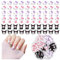 Nail Charms, 70 Pcs 3D Nail Charms 6 Styles KT Cartoon Little Cat Nail Charms Decorations DIY Nail Art Decorations Supplies Jewelry Phone Cases Multi Use Nail Charms Home Cute Nail DIY Accessories