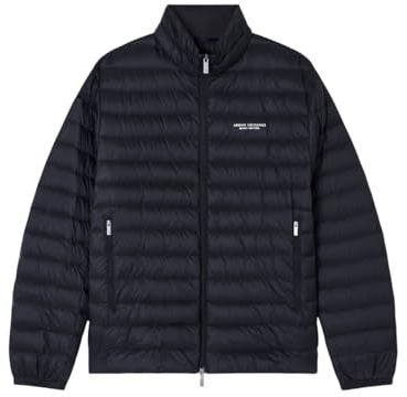 Armani Exchange Herren Essential, Light Padding Milano-New York Side Logo Jacket