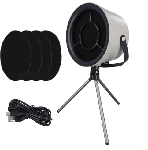 ZYNCUE Dunstabzugshauben, tragbare Tischabzugshaube, kompakter Küchenabluftventilator mit Filtern, 3 Geschwindigkeiten für Grillen, Kochen und Hot Pot (#8)