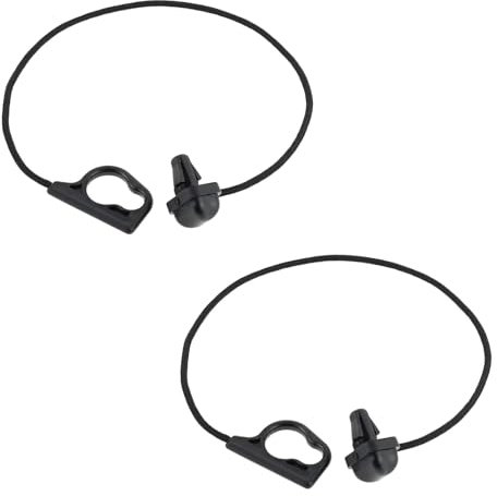 WOLWES Kompatibel Mit Opel Für Corsa D S07 2006–2014 13367836, Auto-hinteres Hutablageband, Kofferraum-Heckklappen-Lanyard, Kofferraum-Tablett-Seil, Auto-Zubehör Halteband Hutablage