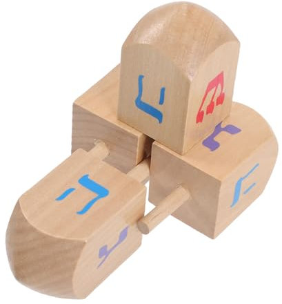 Sosoport 4stücke Holz Gyro Spielzeug Für Junge Mädchen Tragbarer Junge Mädchen Langlebiges Rotierendes Gyro Spielzeug Für Jahre Jungen Dekompressions Für Schule Und