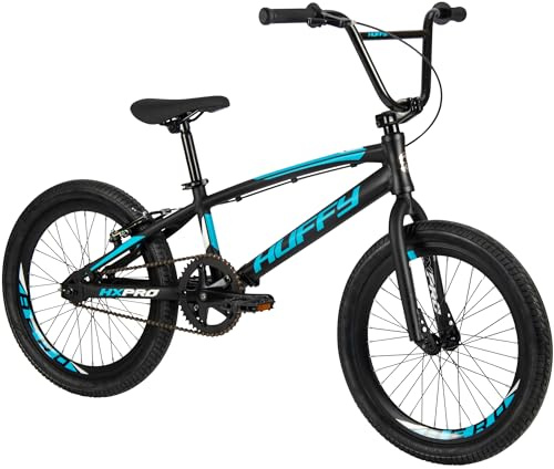 HX Pro 20-Zoll Aluminium BMX Race Bike, Schwarz und Blau oder Schwarz Blau