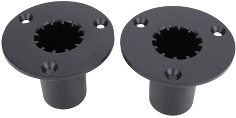 Soporte para Altavoz Pa, 2 Piezas de aleación de Aluminio, Soporte de trípode para Altavoz con Sombrero de Copa de Metal con Base adaptadora de Montaje Interno para DJ PA