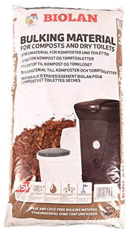 Biolan Kompoststreu für Komposttoiletten (Rindenmulch)
