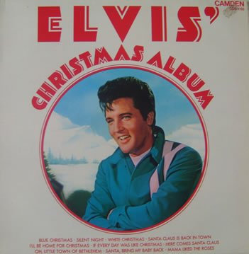 ELVIS' CHRISTMAS ALBUM VINYL LP 1970 ELVIS PRESLEY