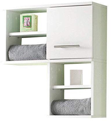 Schildmeyer Hängeschrank 119993 Isola, 60x20.5x65 cm, weiß