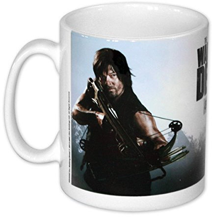 The Walking Dead Taza Daryl Dixon - Blanco Impreso en Cerámica
