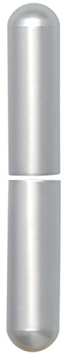 Aufsteckhülsen 3- DIM, rund, Band ø 20 mm, Aluminium verchromt matt 112 mm
