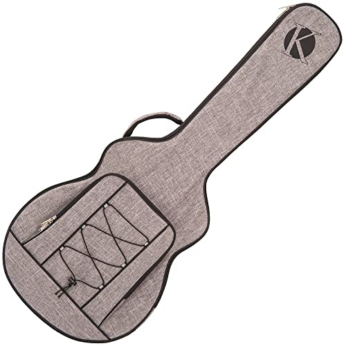 Kinsman KUSA6 Semi Acoustic Ultimate Guitar Bag, Grey