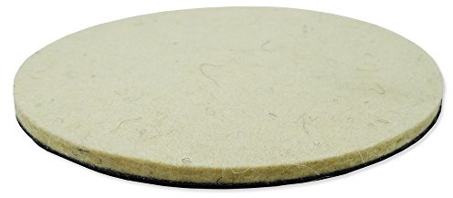 150 mm Klett Polierfelt Filz Felt Autolack Polierpad Filzscheibe Schleifscheibe