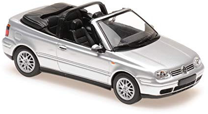 Maxichamps 940058331 1:43 1998 VW Golf 4 Cabriolet-Silber