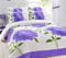SELECT-ED® New Luxury Printed Teddy Bear Fleece Duvet Cover with Pillow Case Bedding Set (Rosaleen Teddy Lilac King Size)