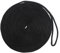 Mooring Sailing Rope Dock Line Rope Boat Lines Anchor Mooring Rope Double Braid Nylon Dockline 50ft Black Ultra Strong Premium Marine Rope Mooring Lines for Boat Yacht Canoe (1/2IN-50FT)