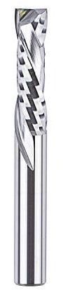 SpeTool Spiralnutfräser 6mm Schaft Kompression 22mm Schnittlänge Up&Down VHM Schaftfräser Nutfräser Fräser für Oberfräse CNC Fräser Langlochfräser Holz Holzfräser Router Bit