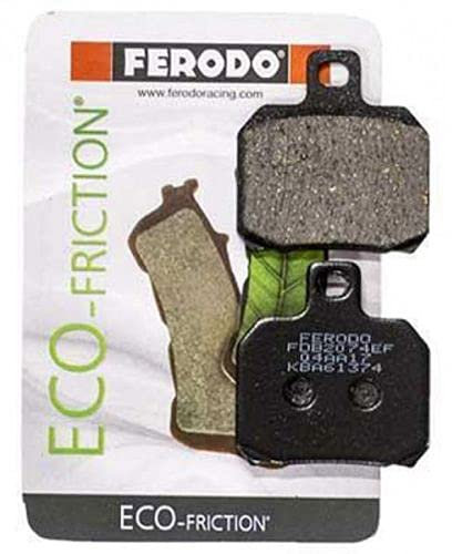FDB2074EF FERODO COPPIA PASTIGLIE ANTERIORI POSTERIORI PIAGGIO BEVERLY 500