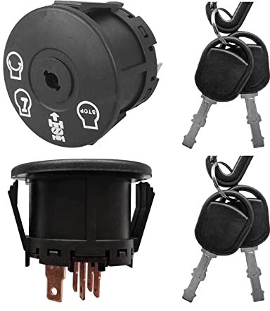 SWTHM 532193350 Ersatz-Rasenmäher Zündschalter 4 Position 7 Klemmen für AYP MPN 193350 AR-iens 21546319 Husqv-Arna Delta 6900-49P1