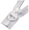 ROWCES 60-300cm 8# Cerniere in Resina Cerniera Lunga Aperta per Piumino Cappotto Tenda Cerniera Riparazione Accessori per Cucire su Misura, Bianco, 250cm