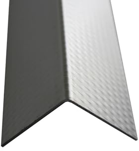 Edelstahlwinkel 5WL Oberfläche gebürstet 1mm, 1,5mm 1.4301 Kantenschutz Länge 1000mm, 1500mm Winkel (1mm VA 5WL 125/125 1000mm Lang)