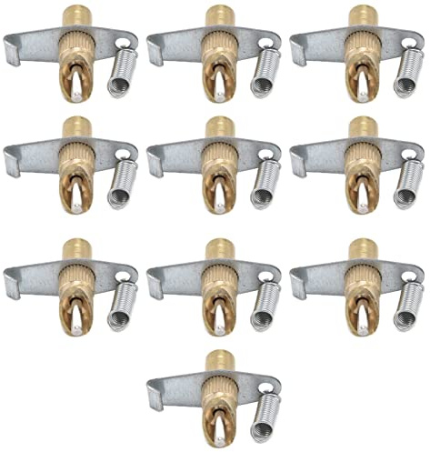Abbeveratoio Automatico per Capezzoli, Forniture per Cavia, Coniglio d'Acqua, Furetto, 10 Pezzi, Mangiatoie per Conigli, Ciuccio, Abbeveratoio Automatico per Acqua, Piccolo