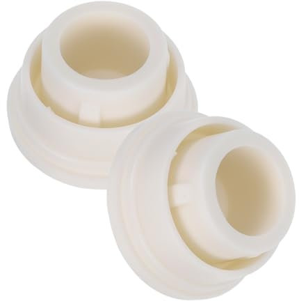 POPETPOP 2pcs Swimming Pool Ladder Rubber Plug Pool Accessories for Inground Pools Pool Ladder Bumpers for Inground Pool Ladder Plug Pool Ladder Protectors Pool Ladder Rubber Bumper Beige