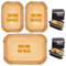 180 Pezzi Carta Forno per Friggitrice ad Aria, 100 pezzi 35x20 cm e 80 pezzi 20x14 cm Antiaderente Carta Forno per Cecotec Cecofry DuoSize 9000 / Ninja AF500EU e Altri Doppio Zona Airfryer