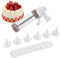 Macchina per biscotti - Pasticceria fatta in casa - Cookie Press Presse Versatile con 13 dischi e 6 boccole per dolci fatti in casa e Natale