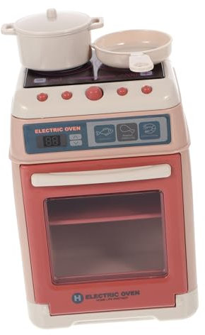 BESPORTBLE Mini Four Jouet De Simulation Appareil Électroménager pour Garçon Fille Modèle De Four Jouet De Cuisine Éducatif pour Filles Et Garçons