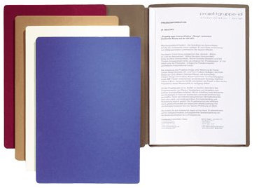 Bewerbungsmappe Star Beige