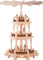 Theo Lorenz Weihnachtspyramide 3-stöckige Pyramide - Zur Weihnacht - 45 cm - Original Erzgebirge