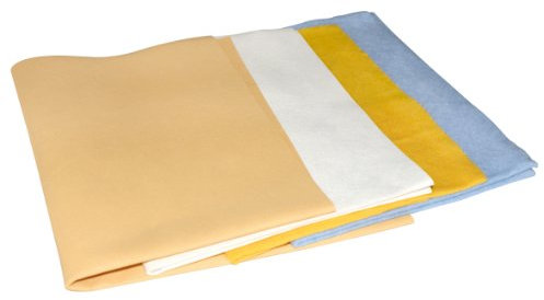 APA 19920 Auto-Pflegetuch Set, für Lack, Scheiben, 4 teilig