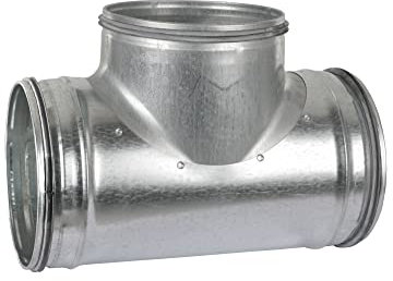 Rohrverbindung T-Stück mit reduziertem Abzweig 160/100 mm