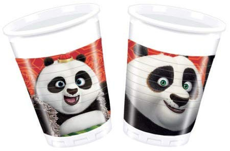 Procos KUNG FU PANDA Plastic cups 200ml