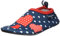 Playshoes Barfuß Badeslipper Aqua-Schuhe, Marine Herzchen, 28/29 EU